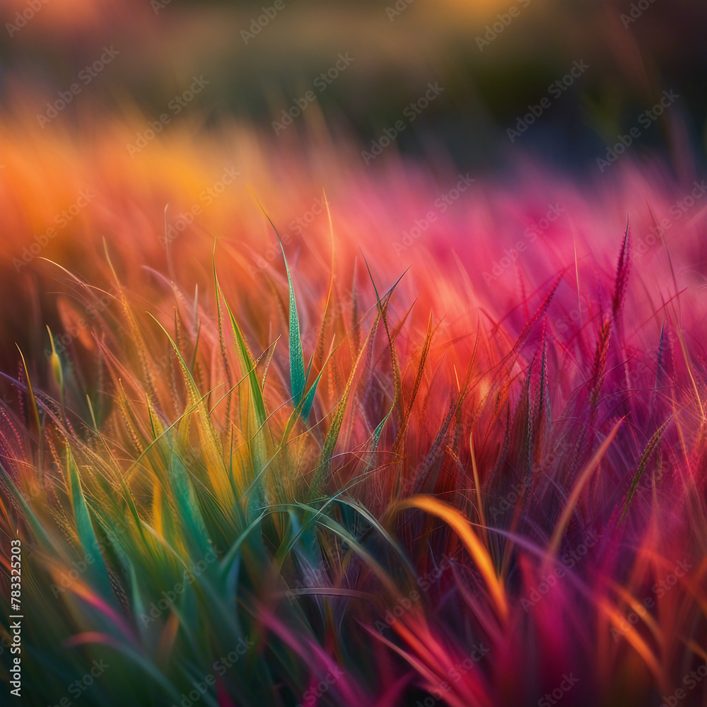 colorful grass illustration background colorful grass illustration background