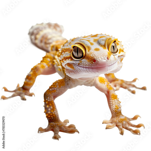 a gecko isolated on transparent background © Delice