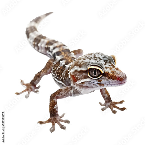 a gecko isolated on transparent background