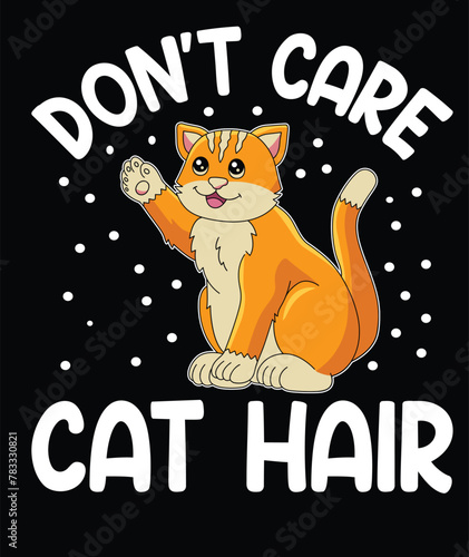 Cat t-shirt design