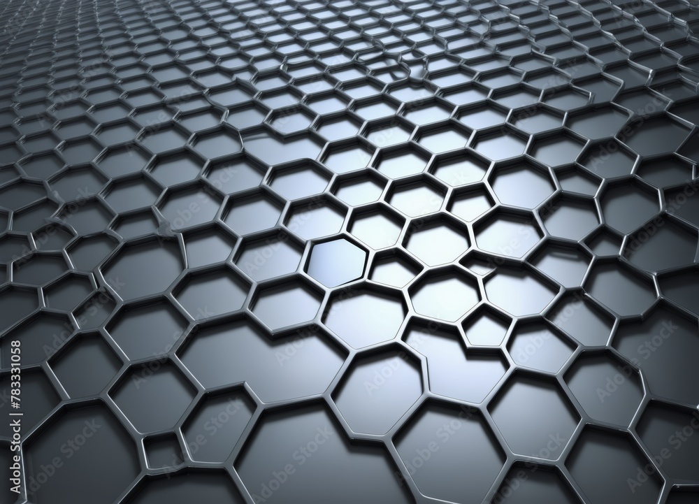 Abstract Metall Honeycomb like design Background Abstract Metall Honeycomb like design Background