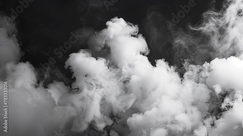 白い煙のイメージ。抽象的な背景。