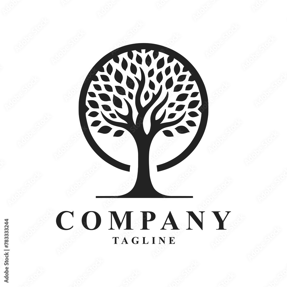 Fototapeta premium Tree logo
