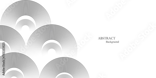 abstract white background with spiral shapes. technology futuristic template. Abstract white background design with circles. Illustration. Vector design. 
