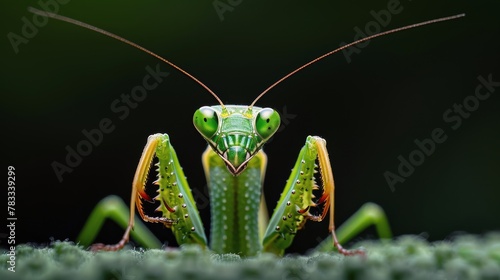 Close Up of a Praying Mantis. © ArtCookStudio