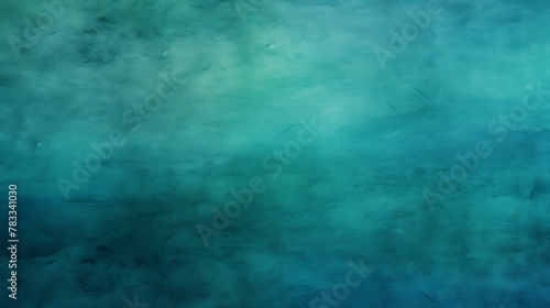 Blue turquoise green color. Abstract blue and green watercolor background texture image suitable for versatile design applications. 