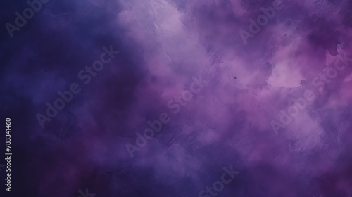 Dark purple color. Abstract purple and blue watercolor background with soft transitions and a dreamy feel. 
