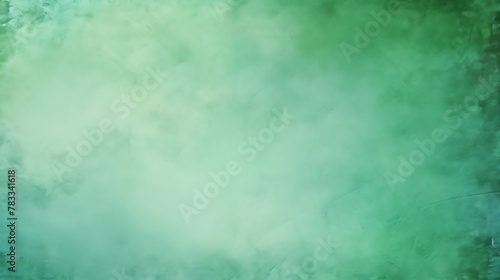 Green pastel color. Abstract green and blue watercolor background texture with a soft gradient and space for text or design elements. 