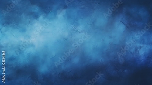 Sapphire blue color. Abstract blue textured background with a smooth gradient of dark to light hues, ideal for graphic design or wallpaper use. 