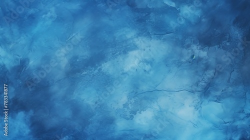 Sapphire blue color. Vibrant blue watercolor texture background reminiscent of the ocean or a dreamy sky, suitable for a creative backdrop or overlay.