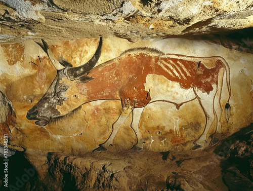 cave paintings from prehistoric humans 