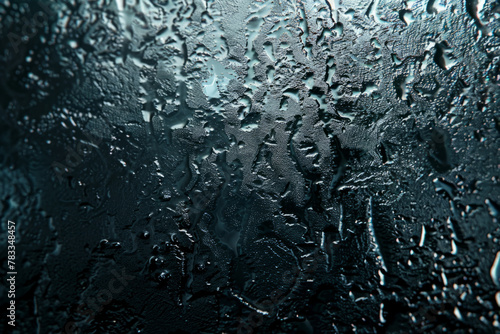 Contemporary Texture with Glass and Water Droplets