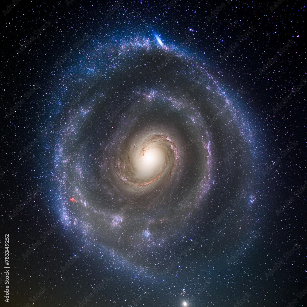 AI Spiral Galaxy