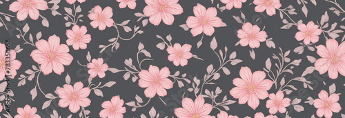 flower pattern, floral, wallpaper, background