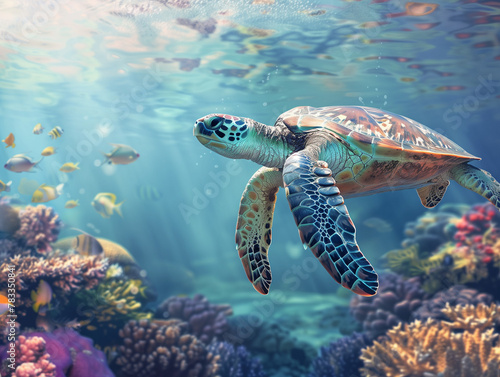sea turtle © Tatiana