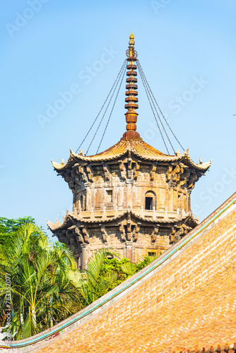 Ancient pagoda of Kaiyuan Temple in Quanzhou, Fujian, China