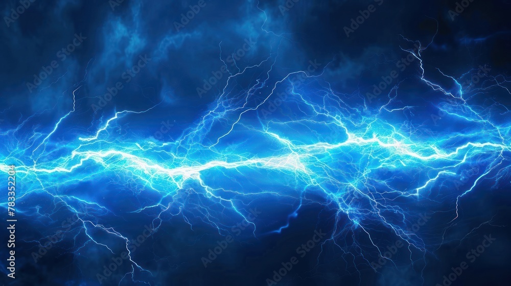 lightning . Blue lightning flash on black background. stormy weather lightning . Blue lightning flash on black background. stormy weather