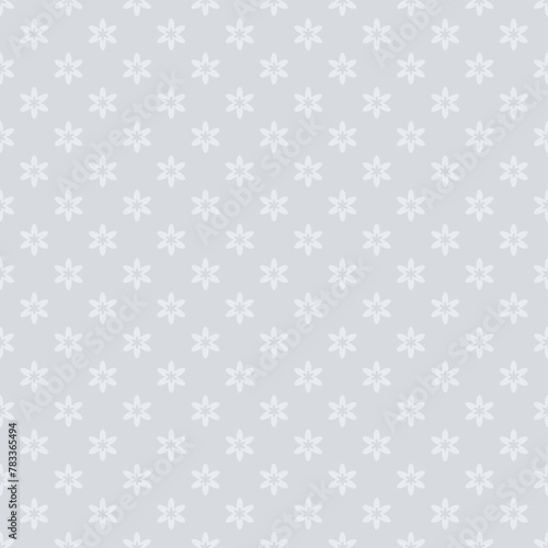 Seamless decorative pattern with flowers wallpaper festive birthday background art decor design for textile, paper