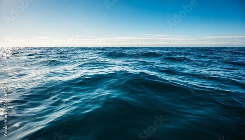 dark blue ocean and deep sea water surface © Michelle