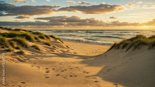 sunset at the beach