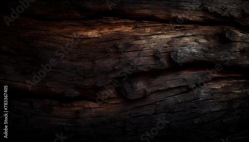 the rustic charm of burned wood texture creates a realistic backdrop