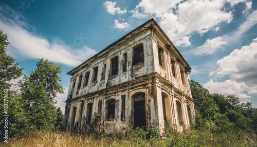 old abandoned building