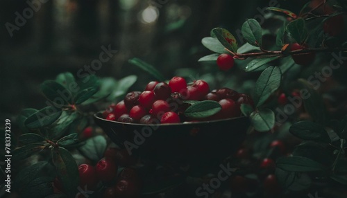 fresh forest berry cranberry