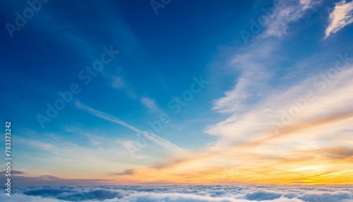 abstract sky background with free space