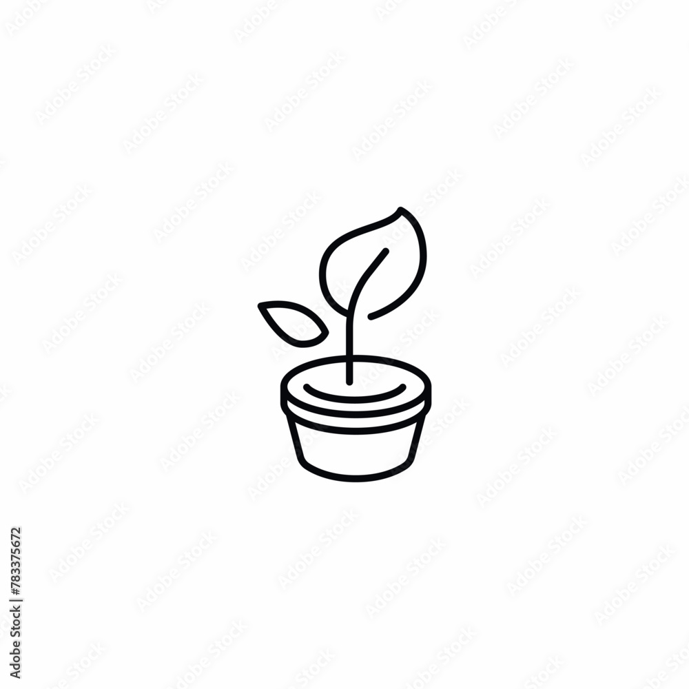 Plant in Pot Nature icon Plant in Pot Nature icon