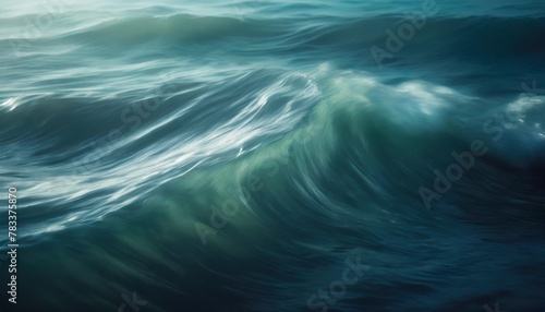 abstract background of seawater flow under light exposure