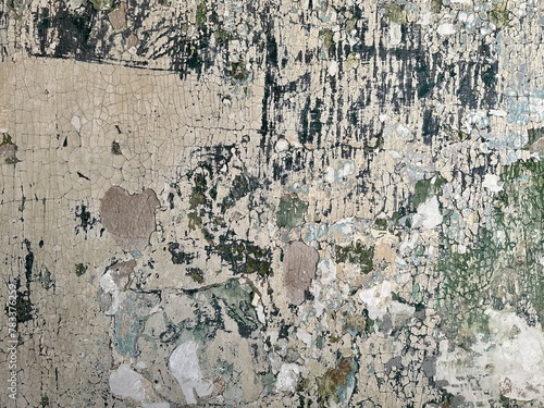 Abstract Rendering of an Aged 19th Century Plaster Wall