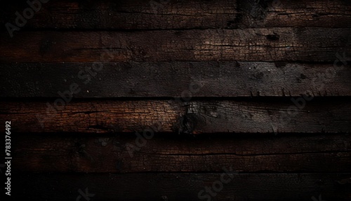 the rustic charm of burned wood texture creates a realistic backdrop photo