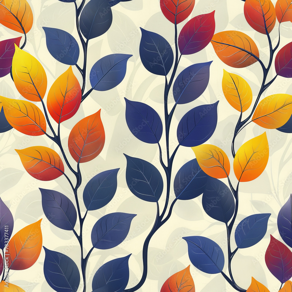 Vibrant Green Leaves Seamless Pattern for Eco-Friendly Backgrounds and Nature-Themed Designs Vibrant Green Leaves Seamless Pattern for Eco-Friendly Backgrounds and Nature-Themed Designs
