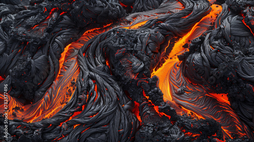 flow in the lava