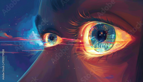 The magic mirror showed glimpses of alternate realities, each more bizarre than the last