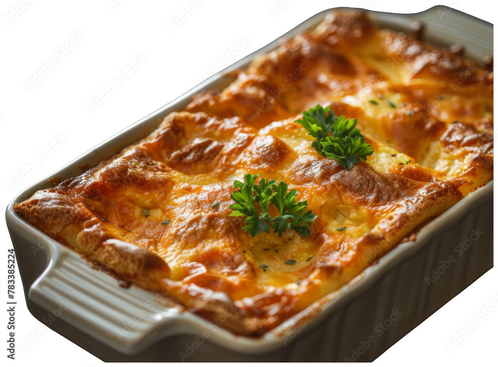 a dish of food with cheese and parsley. Transparent Background PNG a dish of food with cheese and parsley. Transparent Background PNG