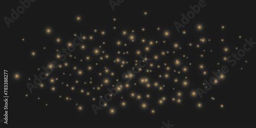  Bokeh light lights effect background. Christmas glowing dust background Christmas glowing light bokeh confetti and sparkle overlay texture for your design. © Naya Chu