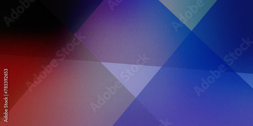 Dynamic multicolored blue red azure purple ultramarine black shapes on pixel gradient. Great for banners, art. Premium style