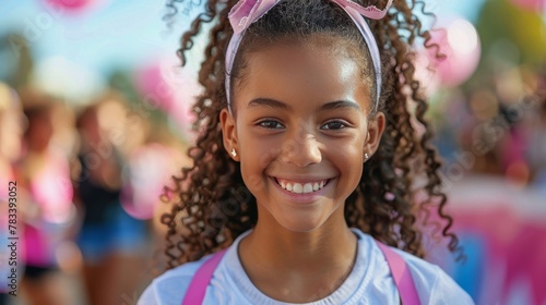 Woman With Dreadlocks Smiling at the Camera