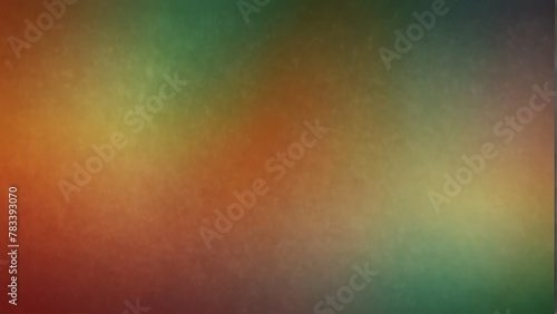 red green orange color gradient blur abstract background from Generative AI