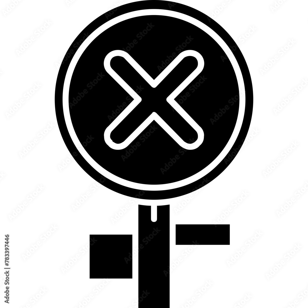 Fototapeta premium Cancel Icon