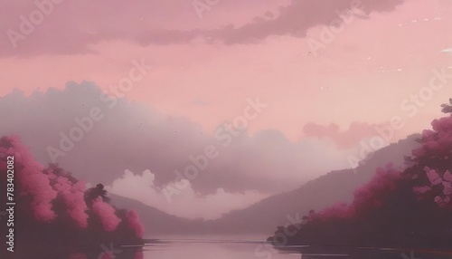 pastel pink background