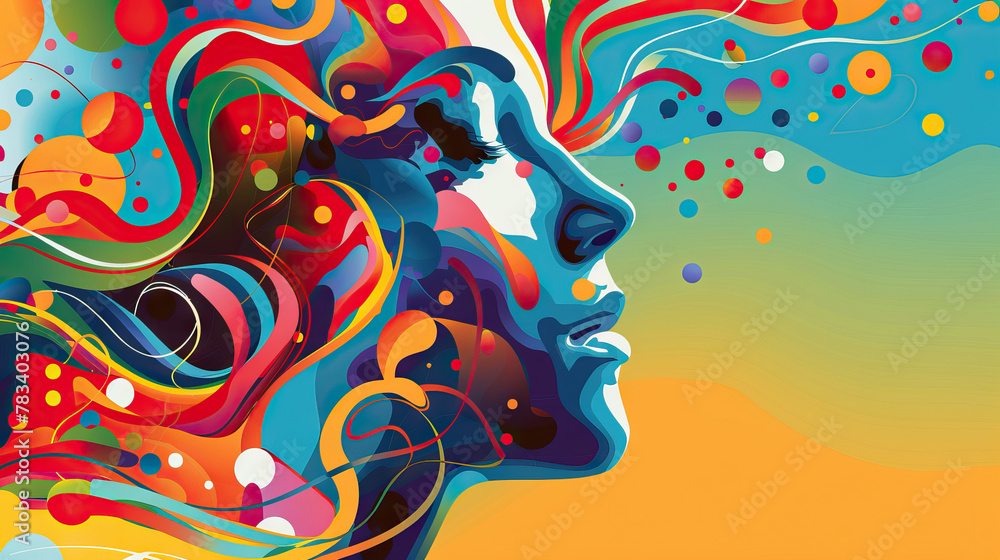 Surreal Mind: A Vector Background with a Surreal Representation of a Human Head, Blending Realistic Features with Abstract Elements, Ideal for Thought-Provoking Art Surreal Mind: A Vector Background with a Surreal Representation of a Human Head, Blending Realistic Features with Abstract Elements, Ideal for Thought-Provoking Art