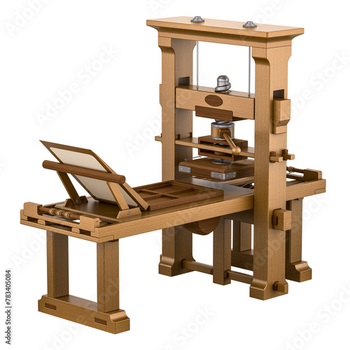Bilde på lerret Vintage printing press