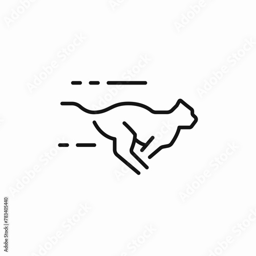 Fast Running Cheetah Speed icon