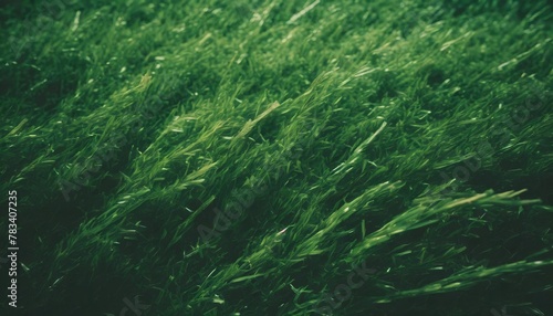 green fake grass background