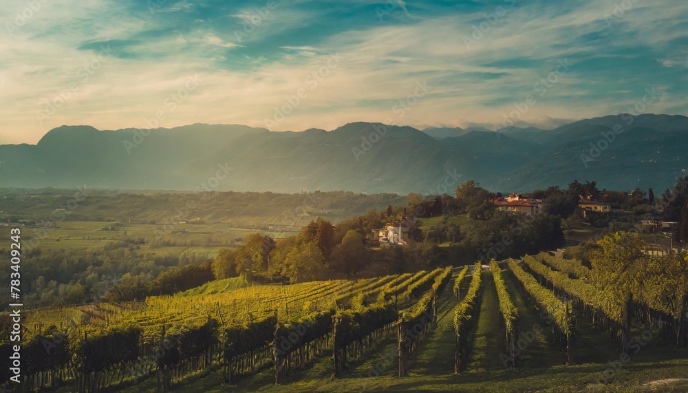 vineyard in vipava valley