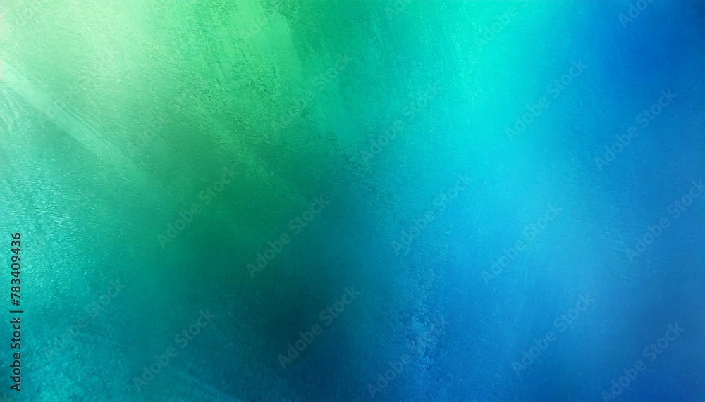 colorful shiny brushed metal gradient from blue to green banner background texture