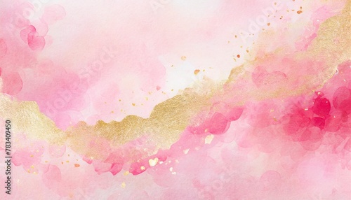 pink rose gold background blank pastel watercolor glitter texture for website design or wallpaper