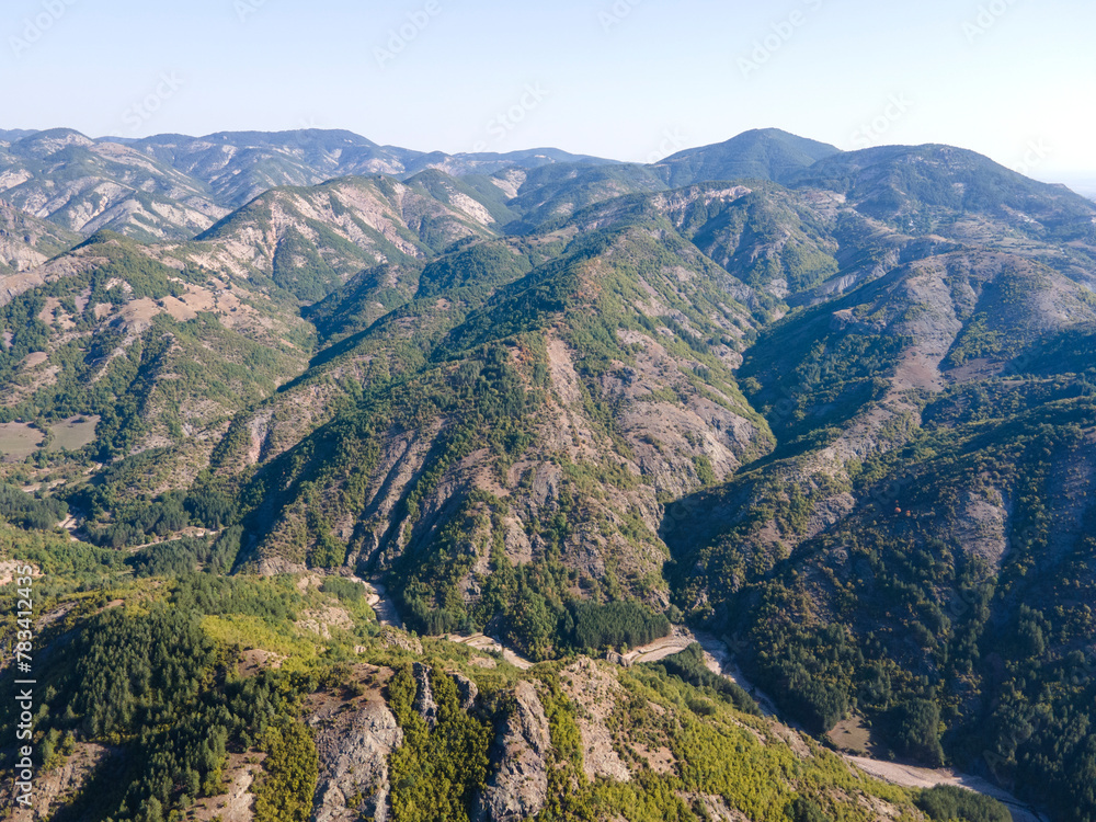 Rhodope Mountains near Borovitsa Reservoir, Bulgaria